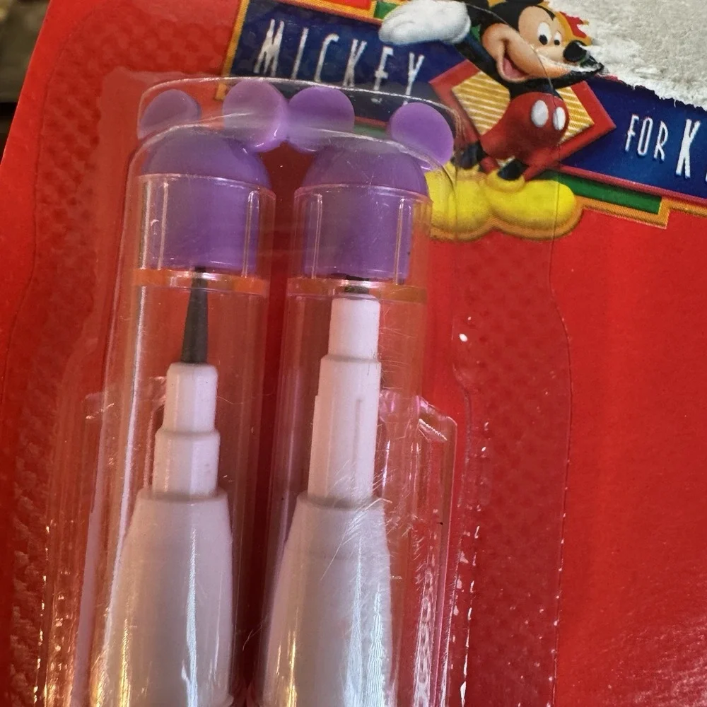 NOS Vintage Mickey For Kids Fun Club Pop Up Pencil With Eraser.  Taiwan